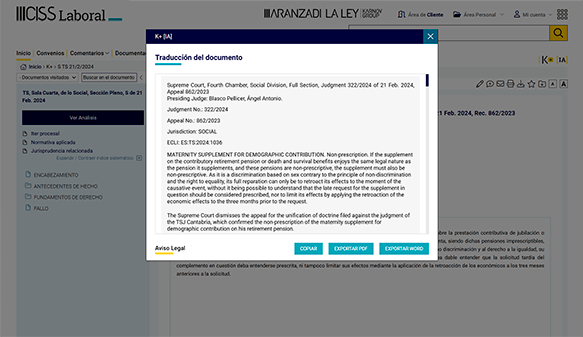 IA - Asistente legal