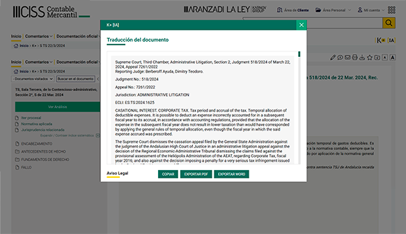 IA - Asistente legal