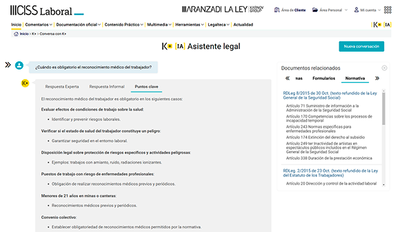 IA - Asistente legal